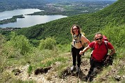 43 In decisa salita con vista sul Lago di Annone